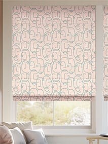 Epsilon Blush Roman Blind thumbnail image