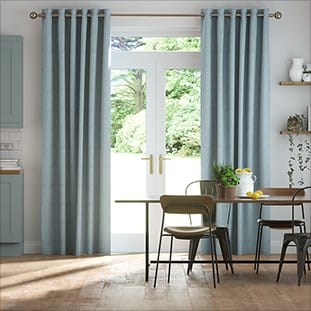 Eternity Linen Blue Mist Curtains thumbnail image