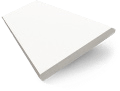 Express Pristine White PVC Wooden Blind swatch image