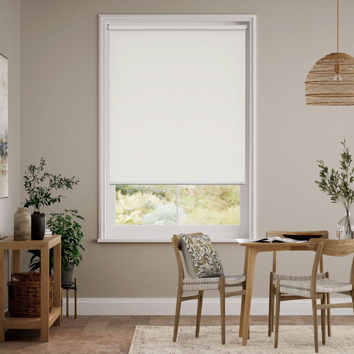 Express Sofia Blackout Vanilla  Roller Blind