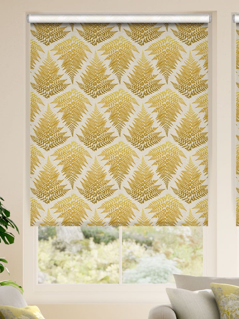 Filix Mustard Roller Blind thumbnail image