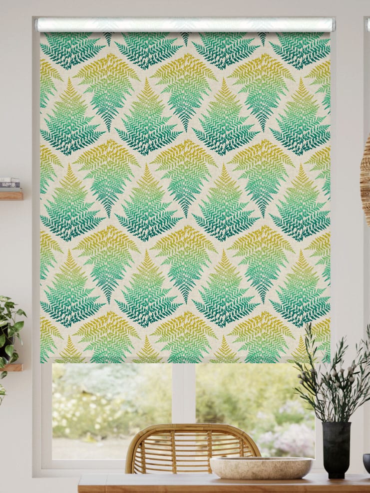 Filix Peacock Roller Blind thumbnail image