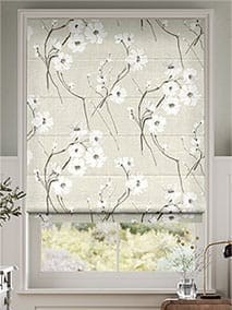 Floris Ashen White Roman Blind thumbnail image