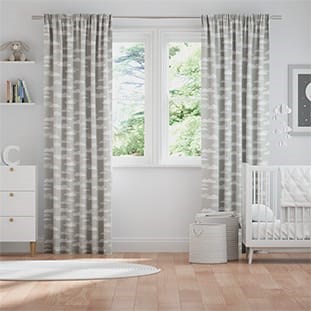 Fluffy Clouds Grey Curtains thumbnail image