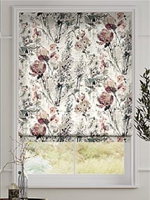 Foxglove Linen Rose Blush Roman Blind thumbnail image