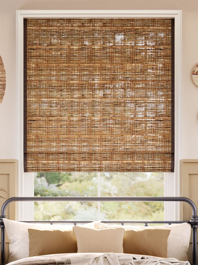 Gabor Chestnut & Acorn Roman Blind thumbnail image