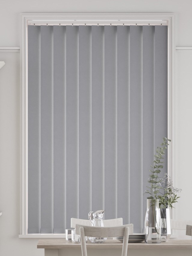 Galaxy Blackout Nickel Vertical Blind thumbnail image