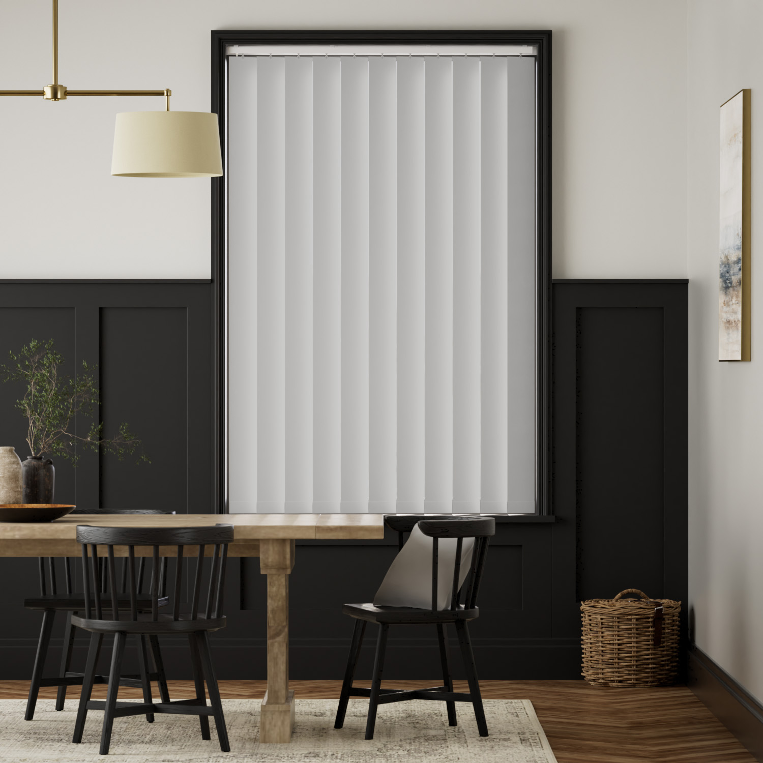 Galaxy Blackout Tundra Vertical Blind