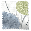 Gardenia Inky Blue Curtains swatch image