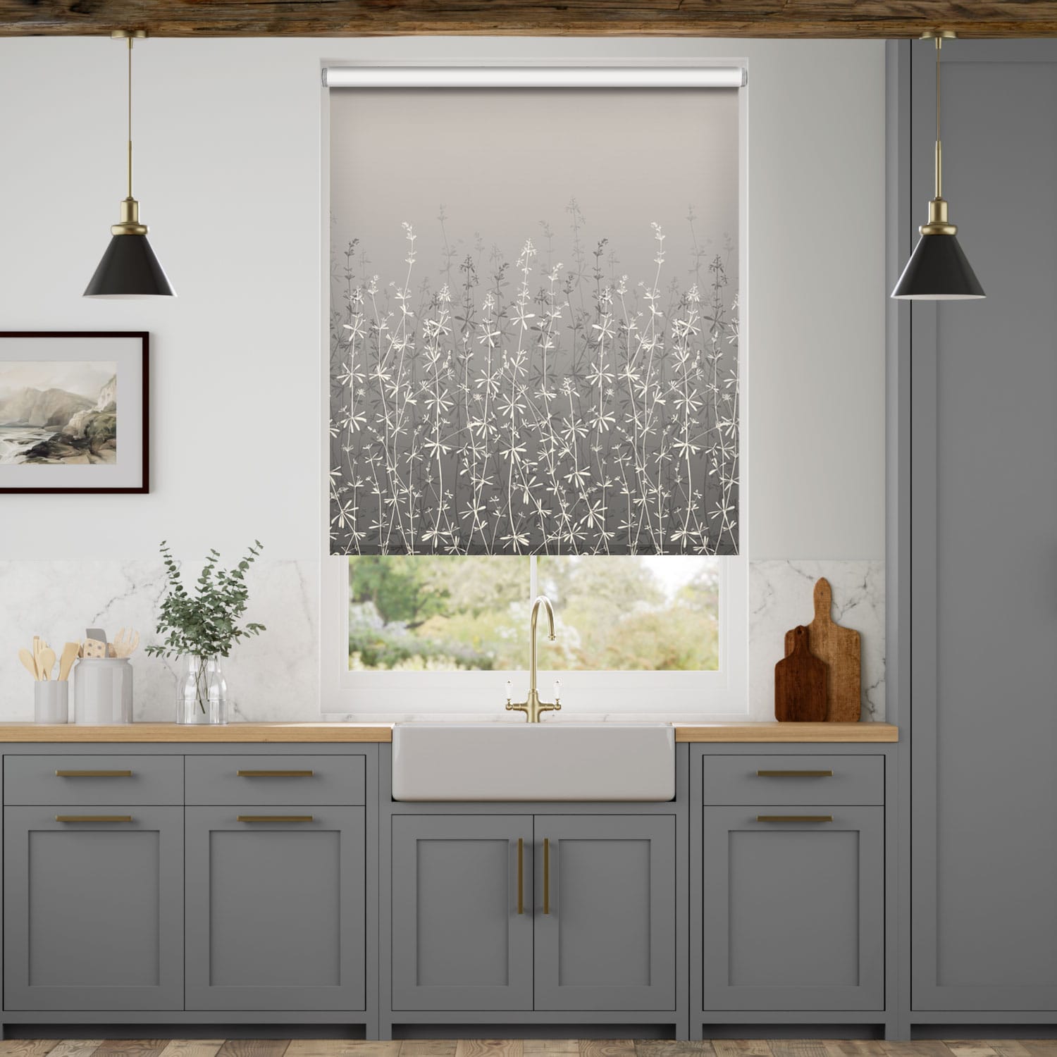 Goosegrass Storm Roller Blind