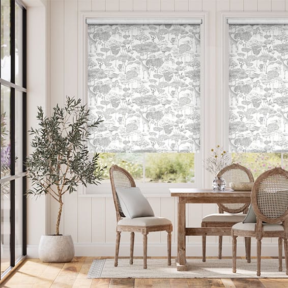 Grassland Graphite Roller Blind