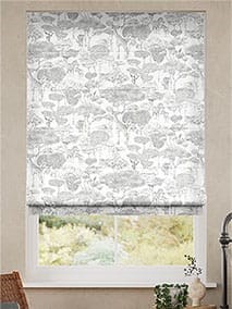 Grassland Graphite Roman Blind thumbnail image