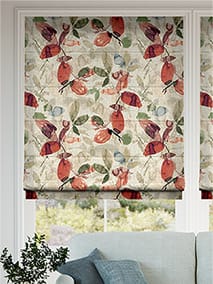 Hadley Linen Vintage Papaya Roman Blind thumbnail image