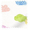 Happy Clouds Blackout Summer Brights Roller Blind sample image