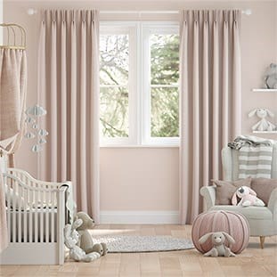 Harrow Warm Blush Curtains thumbnail image