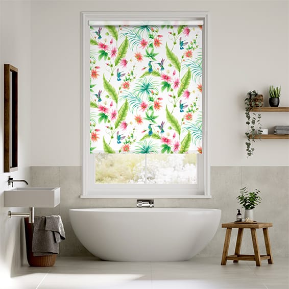 Hummingbird Tropical Roller Blind