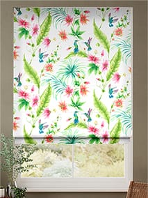 Hummingbird Tropical Roman Blind thumbnail image