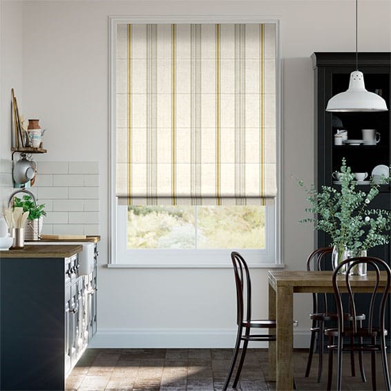 Electric Huntington Lemon Roman Blind