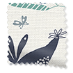 Hygge Birds Pastoral Blue Roller Blind swatch image