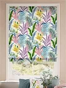 Inky Botanical Tropical Roman Blind thumbnail image