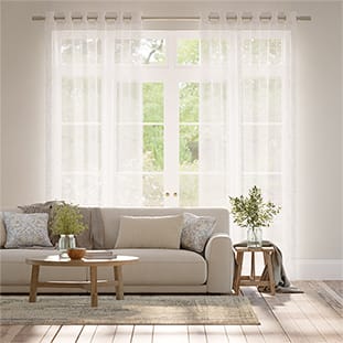 Ionian Sheer Cloud White Curtains thumbnail image