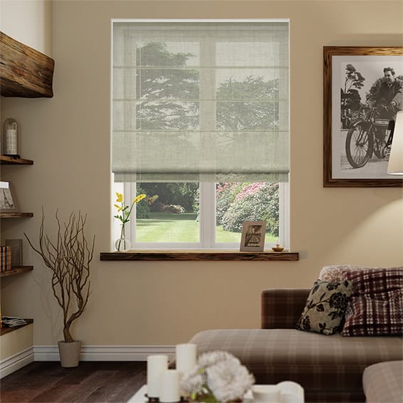 Ionian Sheer Dune Roman Blind