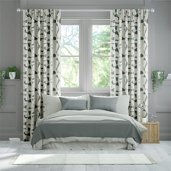 Kukka Slate Curtains