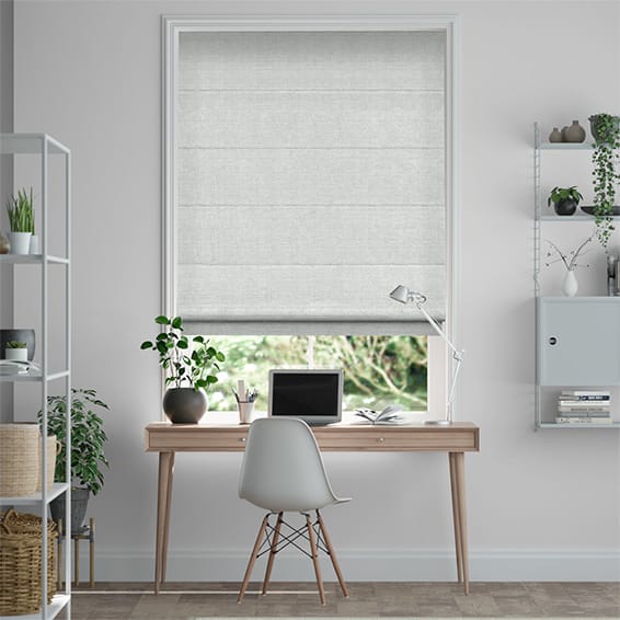 Lanura Misty Blue  Roman Blind