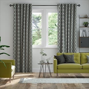 Lattice Black Curtains thumbnail image