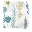 Leilani Powder Blue Roman Blind swatch image