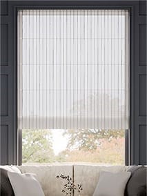 Leone Sheer Pinstripe Roman Blind thumbnail image