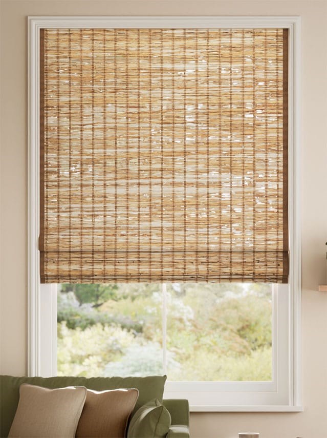 Leticia Cedar & Demerara Roman Blind thumbnail image