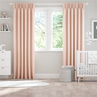 Leyton Pale Pink Curtains thumbnail image