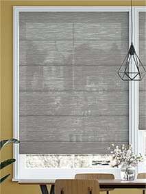 Lisbon Moody Grey Roman Blind thumbnail image