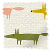 Little Fox Popsicle Birthday Roller Blind swatch image