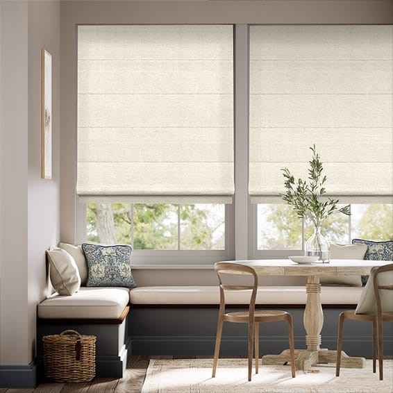 Loretta Oyster Roman Blind