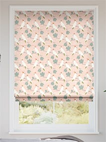 Love Birds Rose Roman Blind thumbnail image