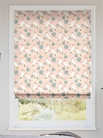 Love Birds Rose Roman Blind thumbnail image