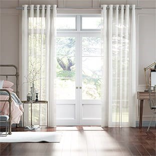 Lucid Sheer White Curtains thumbnail image