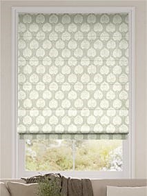 Lyme Leaf Stone Roman Blind thumbnail image