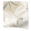 Madelyn Velvet Chalk White Roman Blind swatch image