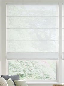 Maison Sheer Snow White Roman Blind thumbnail image