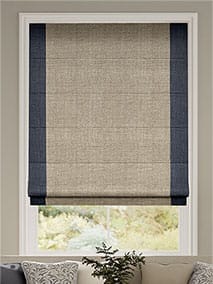 Manor Navy Roman Blind thumbnail image