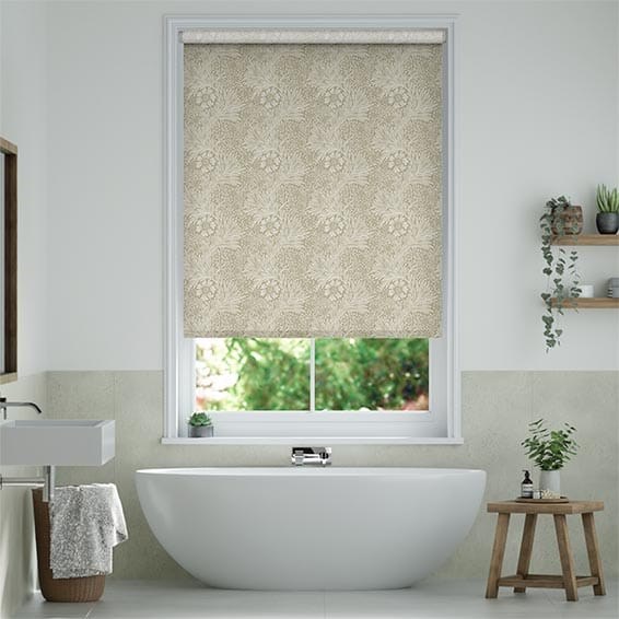 William Morris Marigold Hemp Roller Blind