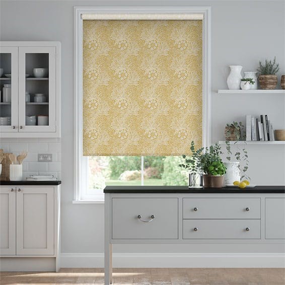 William Morris Marigold Mimosa Roller Blind