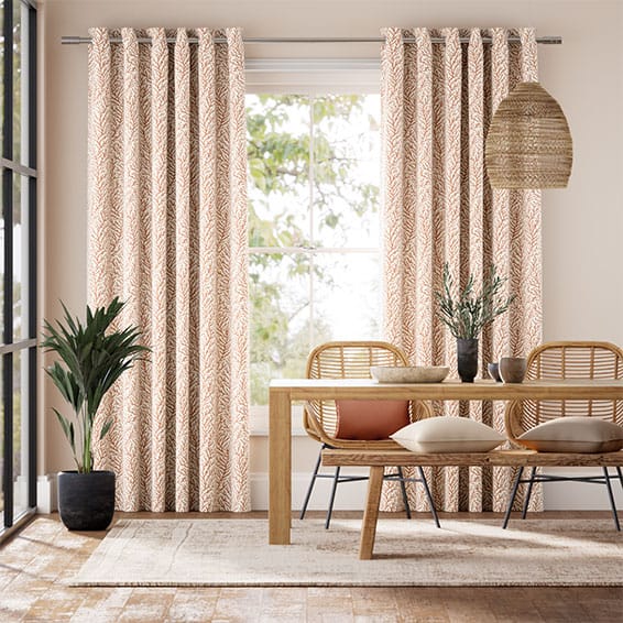 Marina Terracotta Curtains