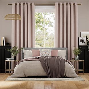 Melton Dusky Pink Curtains thumbnail image