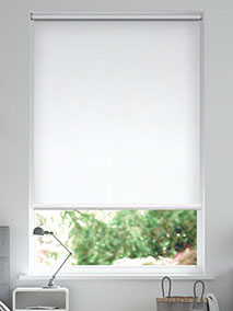 Galaxy Blackout Milk White Roller Blind thumbnail image