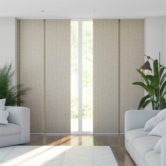 Moda Blackout Stone Grey Panel Blind