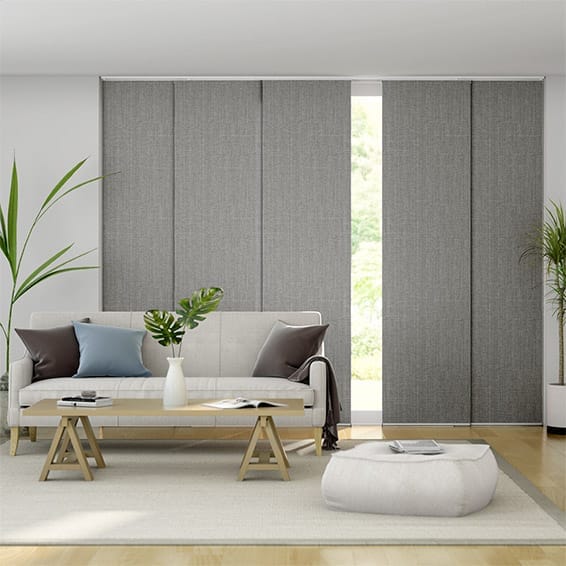 Moda Blackout Storm Grey Panel Blind